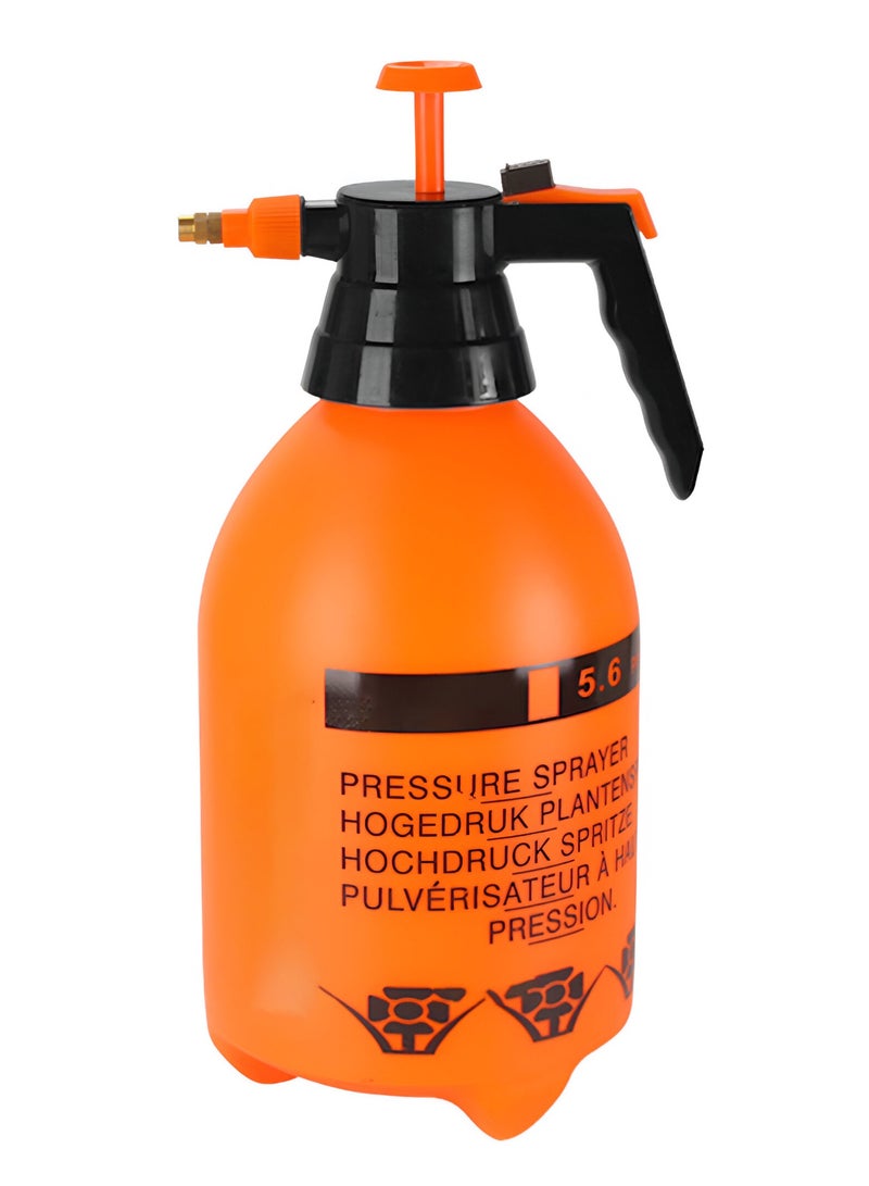 Pressure Sprayer with Adjustable Nozzle, Hand Pump Sprayer for Plants, Flowers, and Household Cleaning - Image 1