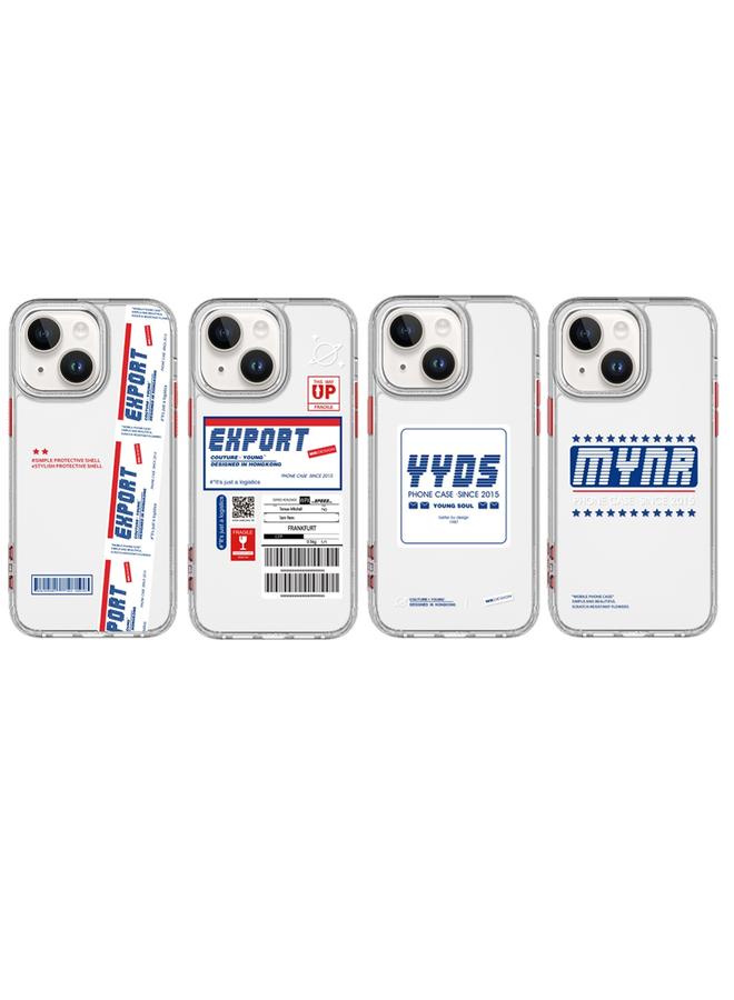 WK Case For iPhone 14 WEKOME Gorillas Clear Cool Printed Phone Case - Image 2