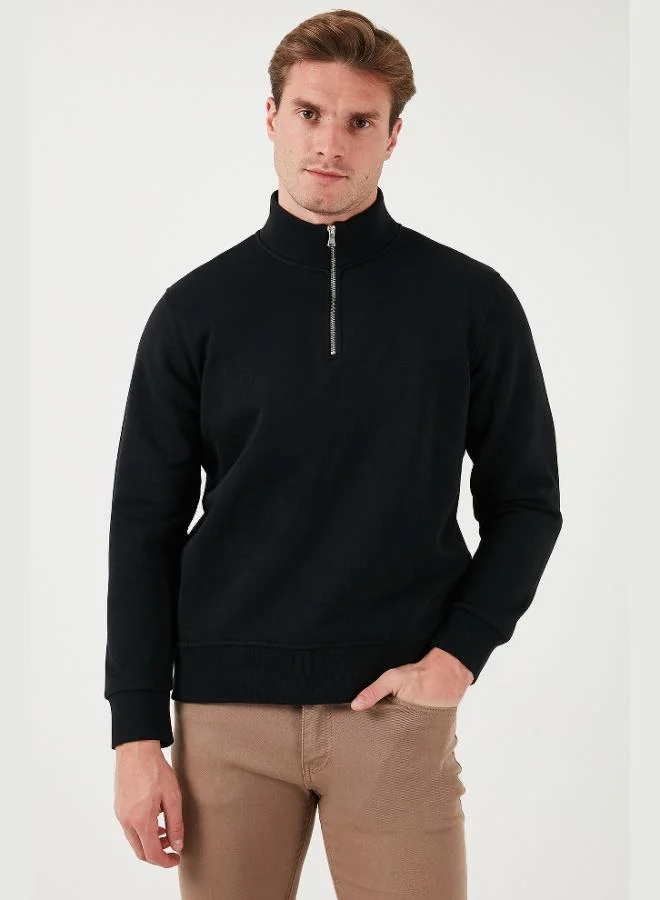 Buratti  Buratti Cotton Regular Fit Stand-Up Collar 2-Pack Men's Sweatshirt 59052592S2 for Men | Best Price UAE