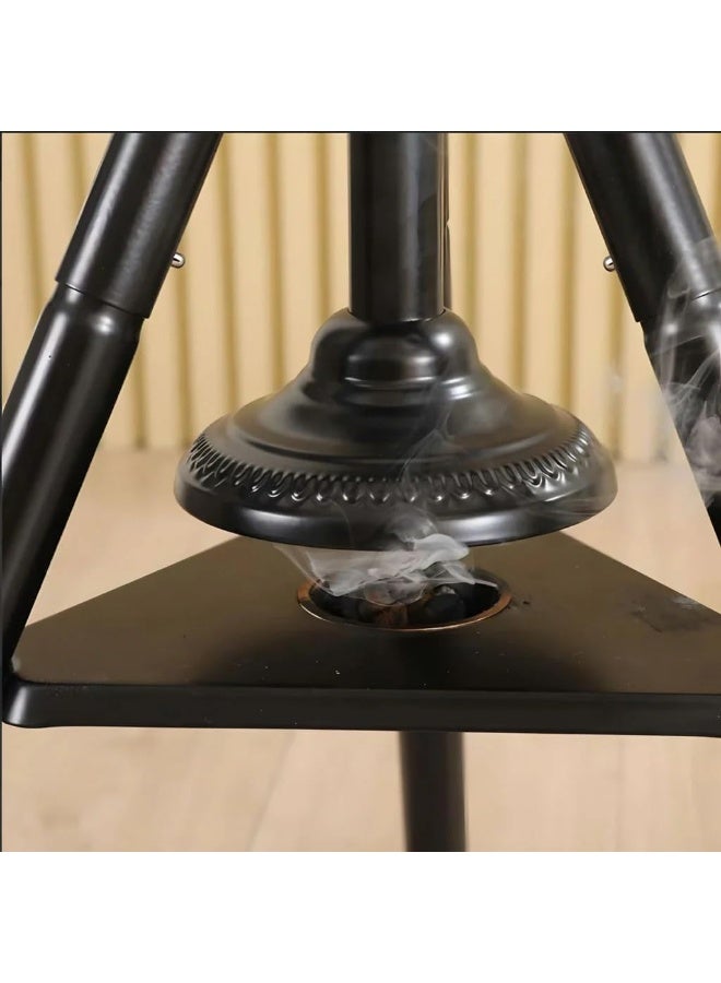 Clothes Incense Burner Stand - 172 CM Tall High Quality Bakhoor Burner stand hanger with  Incense Holders for Abaya, Thobes, Coats - Image 3