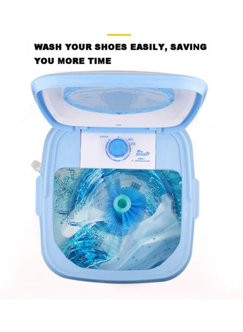 ELTRAZONE آلة غسل الأحذية الجديدة صغيرة الحجم منزلية غير أوتوماتيكية للأشخاص الكسالى لغسل الأحذية آلة فرشاة الأحذية غسيل مزدوج الاستخدام - Image 4