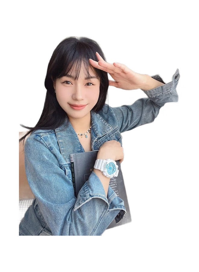 MAX-G Couple'S Digital Watch For Women, Teenagers, Middle School Students, Trendy, Middle And High School Children, Girls, Sports, Waterproof, Gift - Image 2