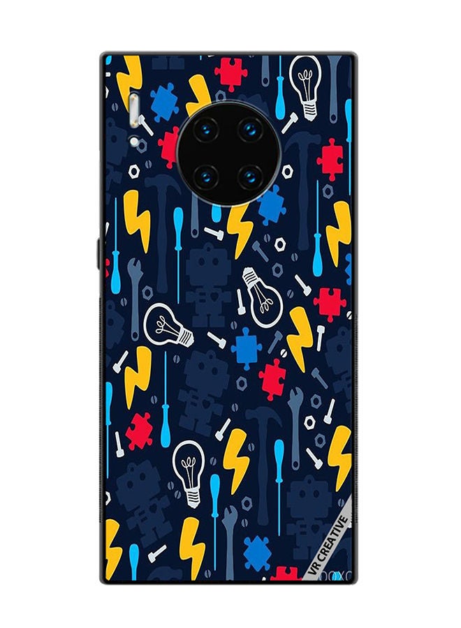 VR CREATIVE Protective Case Cover For Huawei Mate 30 Pro Bulb Design Multicolour - Image 1