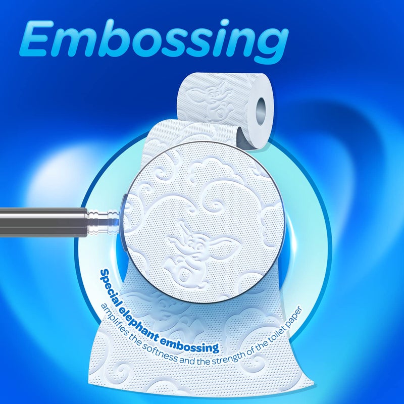 Selpak Toilet Roll - 3Ply (12 Rolls/Pack) & Facial Tissue Box Maxi -3 ply - 100 sheets - Image 3