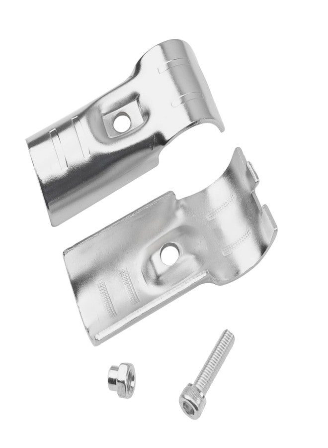 Rrina 4Pcs T Shape 1.1" Lean Tube Connector Pipe Clamp Clip - Image 5