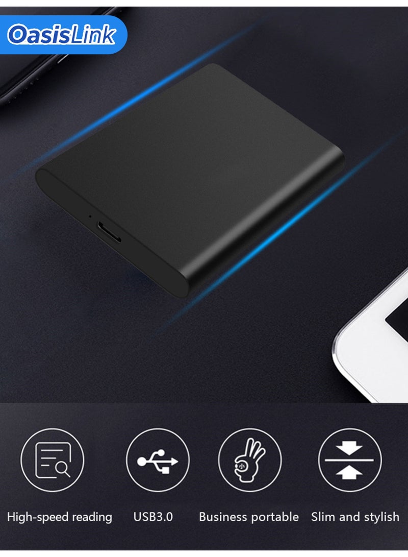 أواسيس لينك قرص SSD محمول، 2 تيرابايت، أسود، نوع C، نقل سريع، محمول للغاية ومتين - Image 3