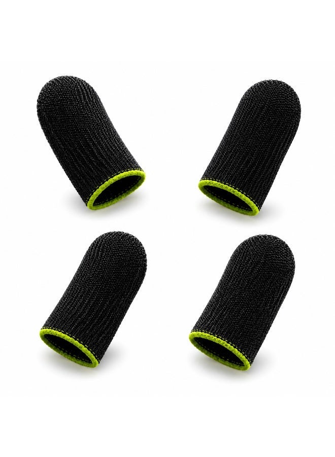 4 PCS Mobile Gaming Finger Sleeves | High Sensitivity | Anti-Sweat | Smooth & Precise Control | Compatible with Android & iPhone - Image 1