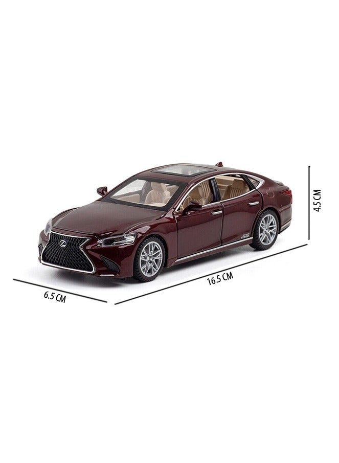 Dexo 1:32 Scale Simulation of Lexus LS500h Diecast Metal Pullback Toy Car â€“ Hybrid Toy Car for Boys | DC Model, Best Gift for Kids - Image 4