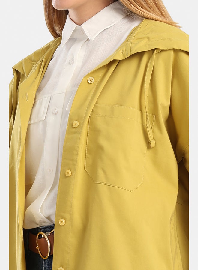 Carina Relaxed-Fit Hooded Shirt - Image 4