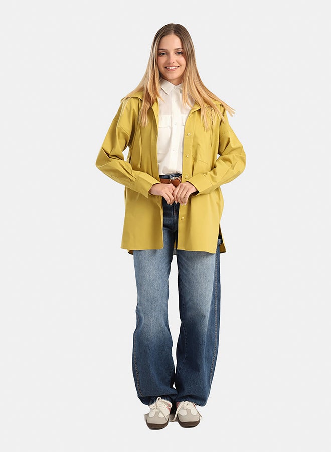 Carina Relaxed-Fit Hooded Shirt - Image 5
