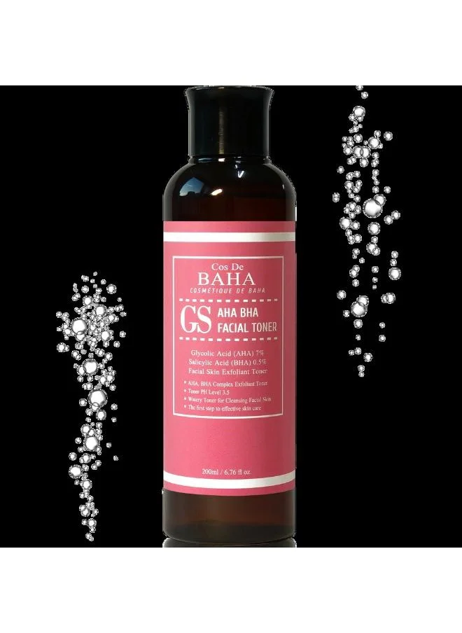 كوس دي باها AHA/BHA GS Toner 200ml (GS)