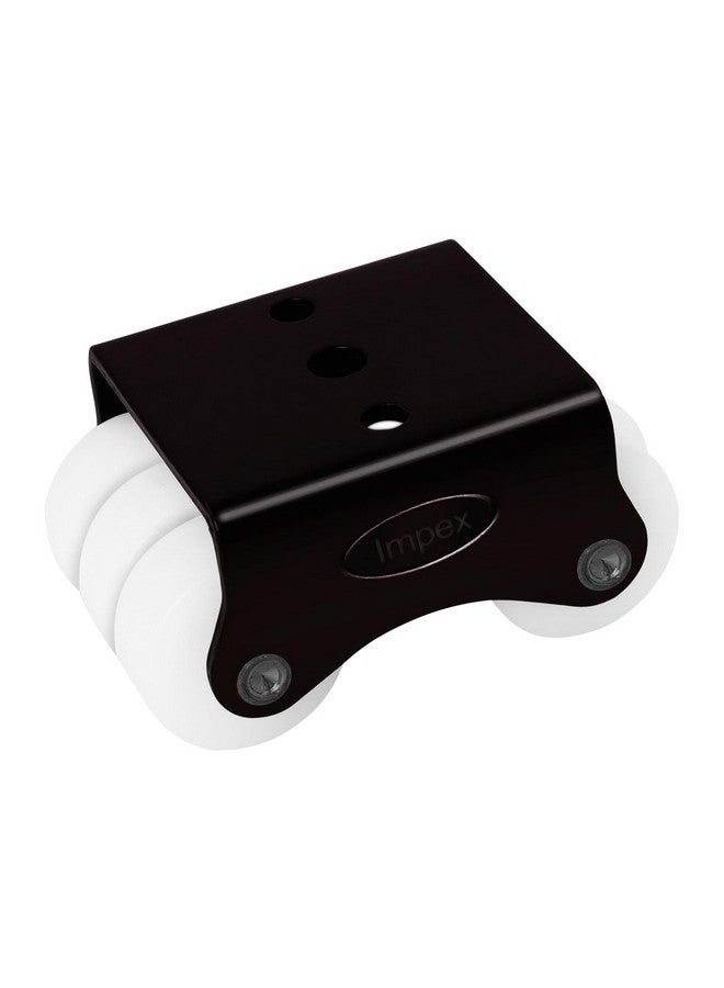 IMPEX Six Wheel Castor - Heavy Duty 400Kg Load Capacity Six Wheel Caster for Shopping Trolley, Furniture Table & Other equipment (Set of 4) [Color May Vary] - Image 1