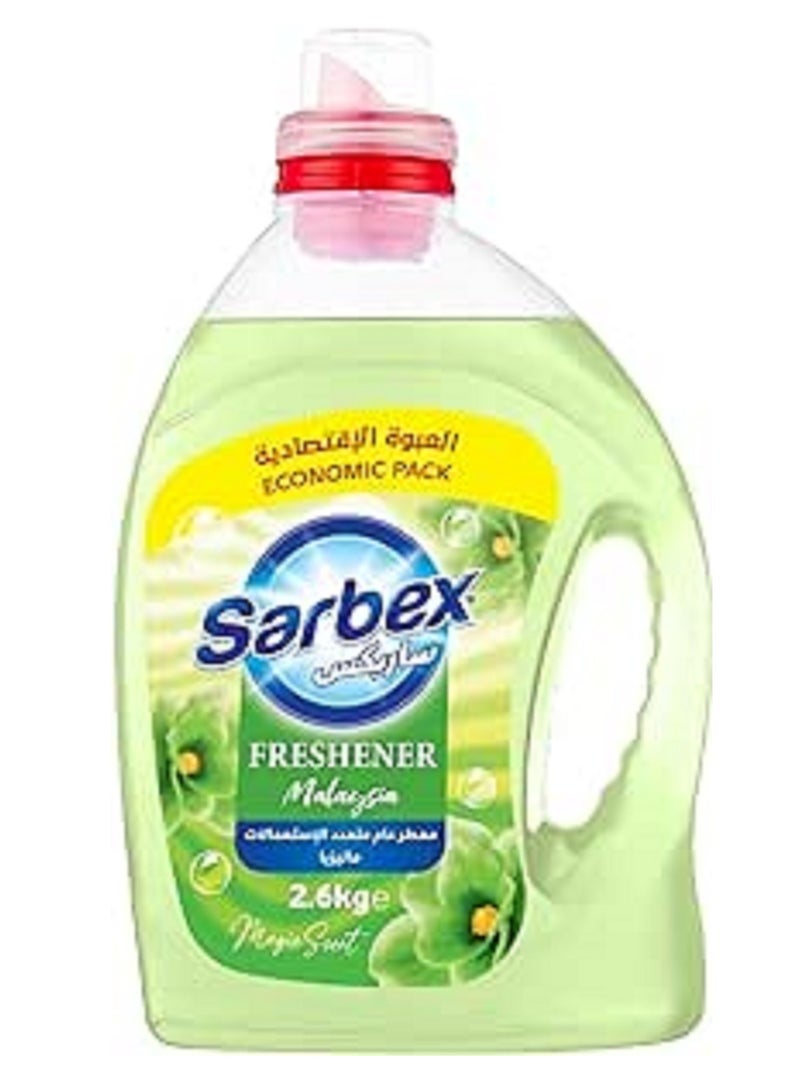 Sarbex General Freshener Savings Offer For Floor And Clothes 2.6+-2% Kg - Malaysia Scent
