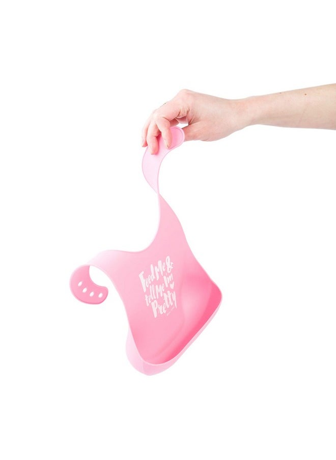 Bella Tunno - Wonder Bib Silicone Baby Bib For Girls & Boys With Adjustable Neck Nontoxic & Bpa Free Soft Silicone Bib Durable Waterproof Easy To Clean Dogs Out - Image 1