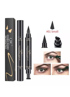 QIC Eyeliner Stamp Eyeliner Liquid Liner Black Eyeliner Waterproof Eyeliner Long lasting Liquid Eyeliner & Smudgeproof Makeup Eyeliner  - Image 1