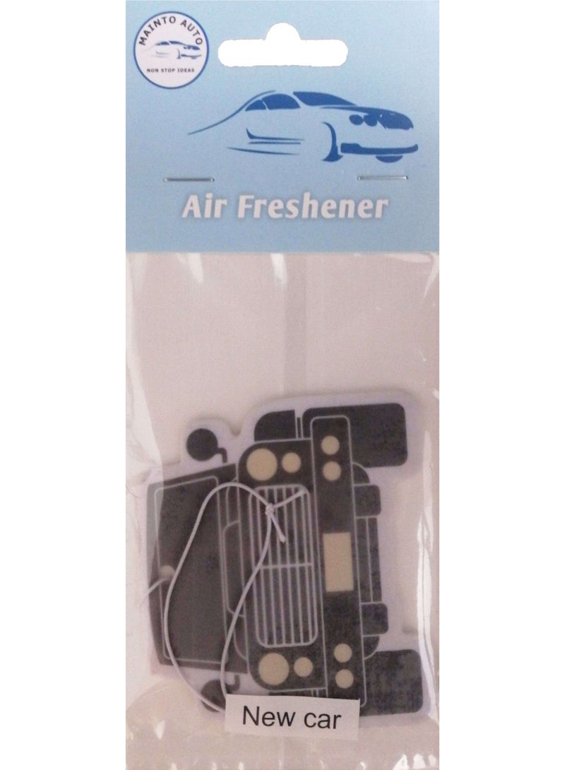 مينتو اوتو بطاقة عطر معلقة للسيارة - رائحة: نيو كار (حزمة من 15 قطعة) للسيارة. - Image 2