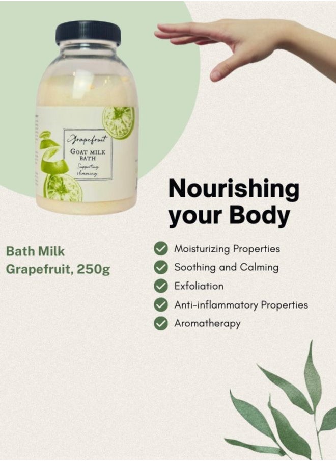 Soap&Friends Soap&Friends Grapefruit Slimming Goat Milk for Bath - 250g  - Image 4