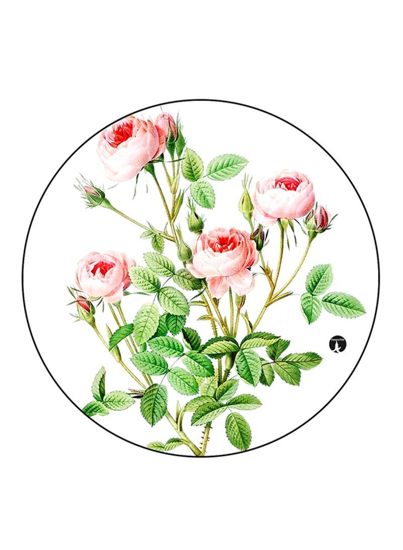 RKN Flowers Printed Mouse Pad  Multicolour