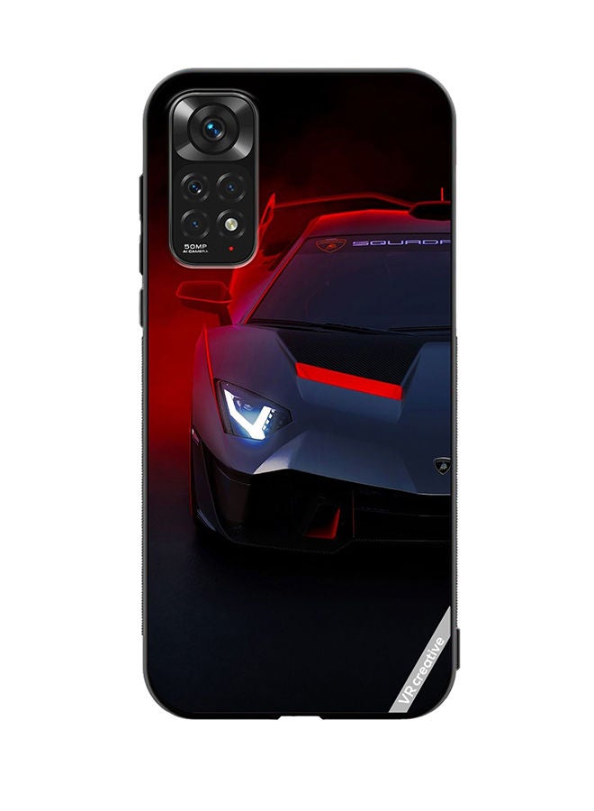 Protective Case Cover For Xiaomi Redmi Note 11 Lamborghini Sc18 Design Multicolour