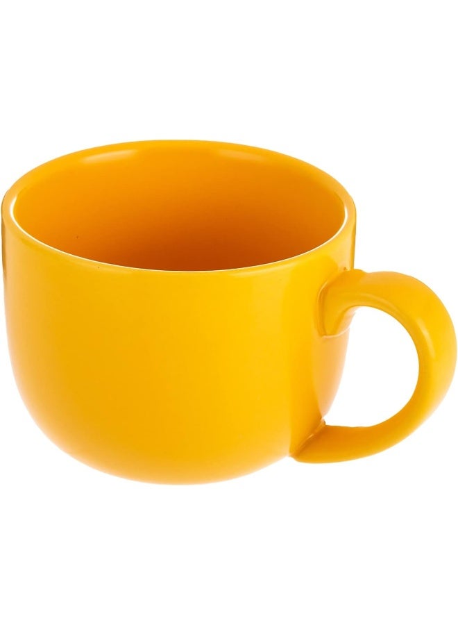 AKDC Ceramic Soup Cup Yellow - Image 2