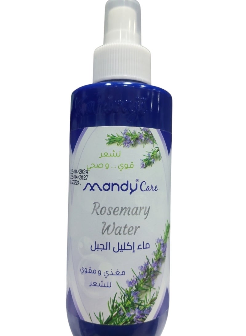 ماء اكليل الجبل مغذي ومقوي للشعر 250 ملي