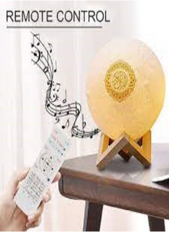 BLAZE - Blaze Quran Moon Lights 7 Colors Night Light, Smart APP Control Bluetooth Speaker - Image 1