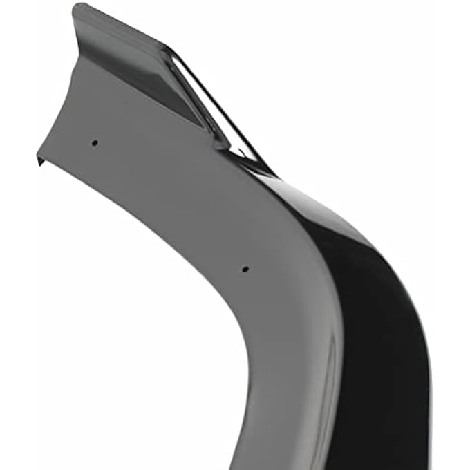 OCPTY Front Bumper Protector Compatible with 2011-2014 for Dodge Charger,PP Front Spoiler Lip,Glossy Black Front Lip Air Dam - Image 4