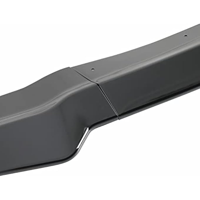 OCPTY Front Bumper Protector Compatible with 2011-2014 for Dodge Charger,PP Front Spoiler Lip,Glossy Black Front Lip Air Dam - Image 3
