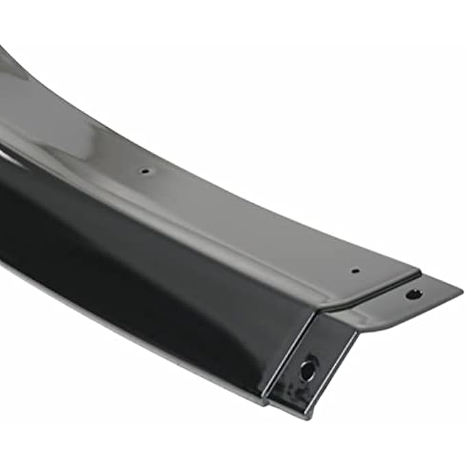 OCPTY Front Bumper Protector Compatible with 2011-2014 for Dodge Charger,PP Front Spoiler Lip,Glossy Black Front Lip Air Dam - Image 5