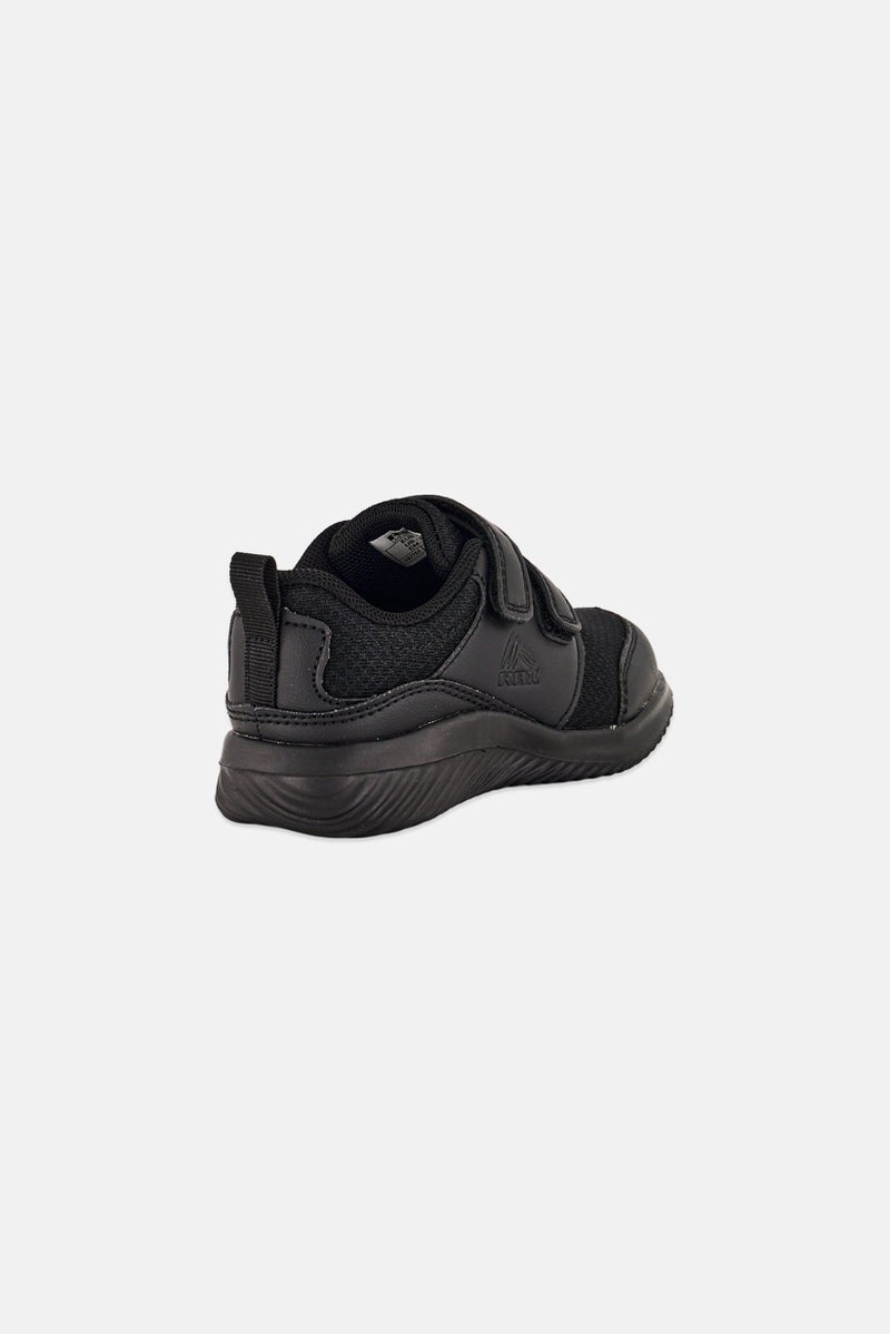 RBX Toddlers Girl Velcro Closure Sneakers Shoes, Black - Image 2
