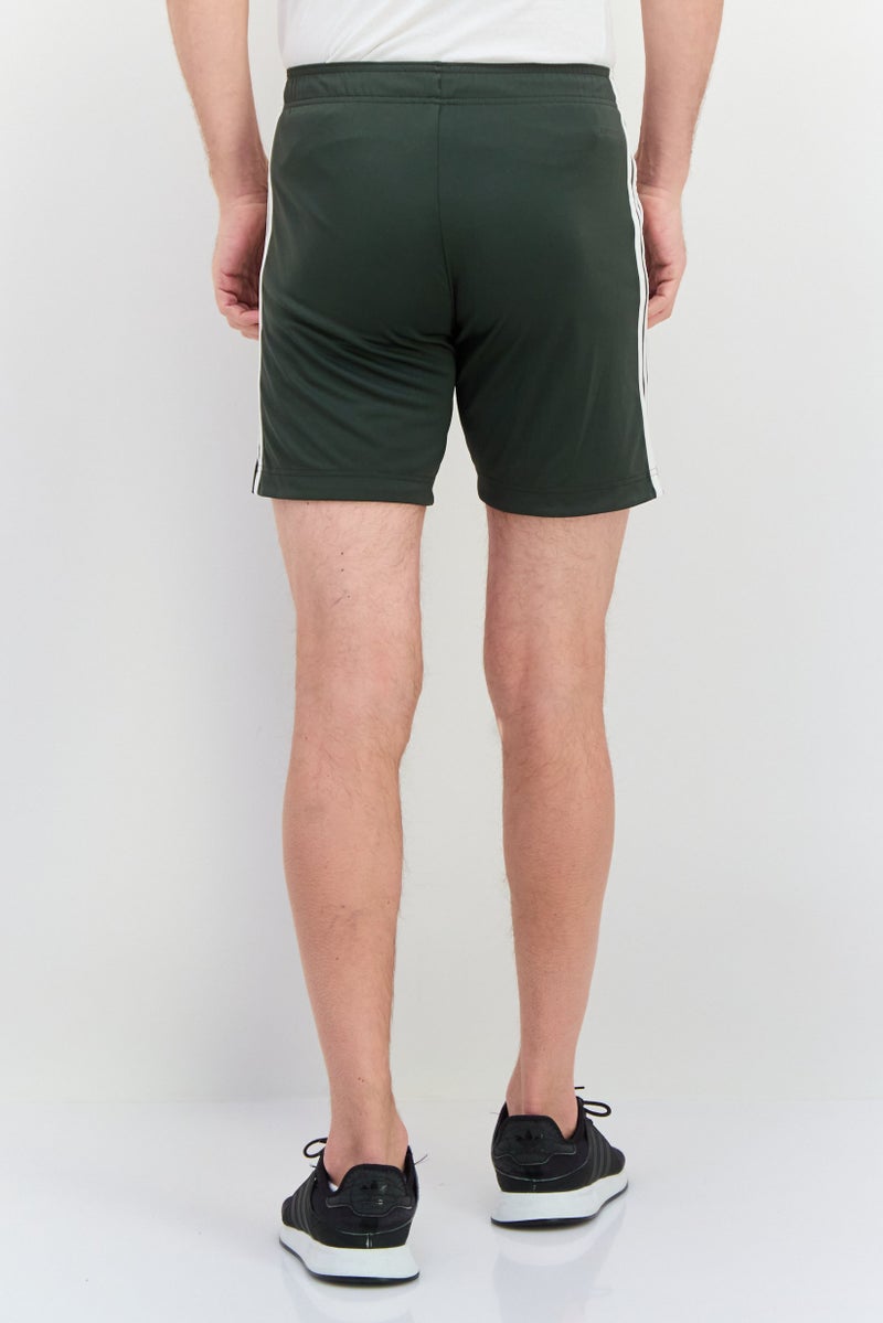 Adidas Men Sportswear Fit Manchester United Football Shorts, Dark Olive - Image 3