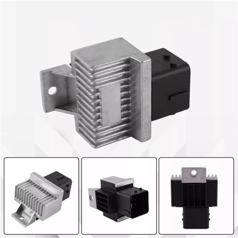 Ignition Heater Plug Compatible with Nissan for Navara D40 Engine Glow Plug Control Unit Relay Module 93858431 9640469680 - Image 3