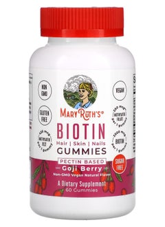 MaryRuth Organics MaryRuth Organics Biotin Gummies Goji Berry 60 Gummies 