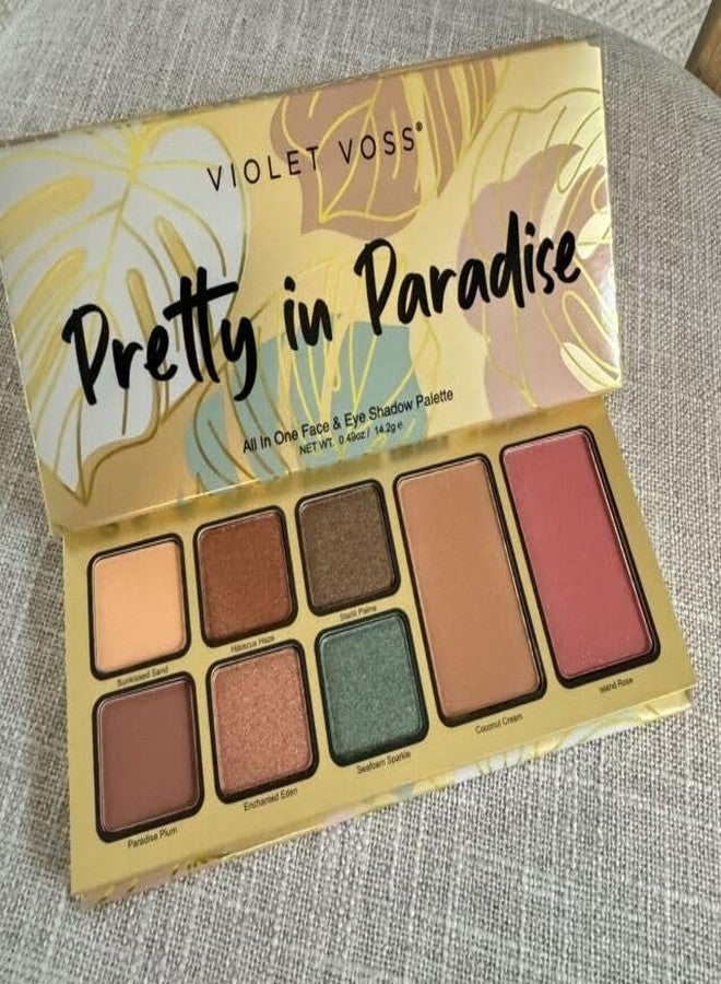 Violet Voss Pretty in Paradise All In One Face & Eye Shadow Palette, 0.49 Ounce (Pack of 1) - Image 1