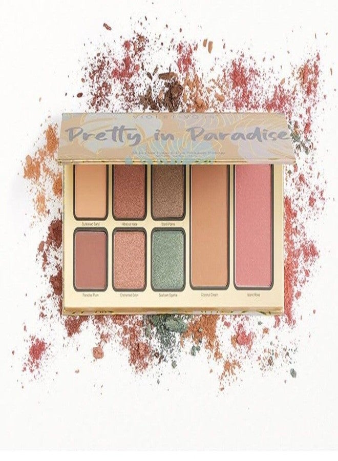 Violet Voss Pretty in Paradise All In One Face & Eye Shadow Palette, 0.49 Ounce (Pack of 1) - Image 2
