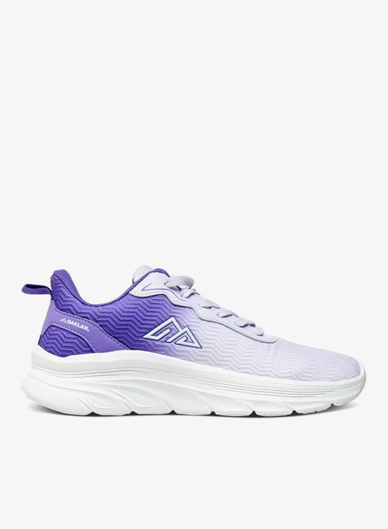 Women Ombre Shoes with Lace-Up Closure