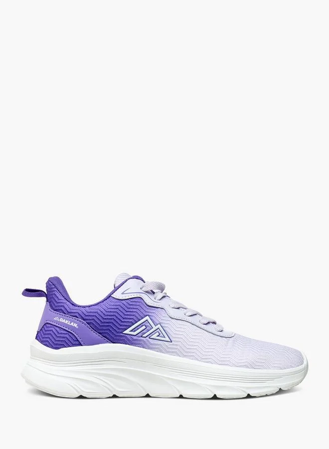 Oaklan by Shoexpress Purple Women Ombre Shoes with Lace-Up Closure for Women | Best Price UAE