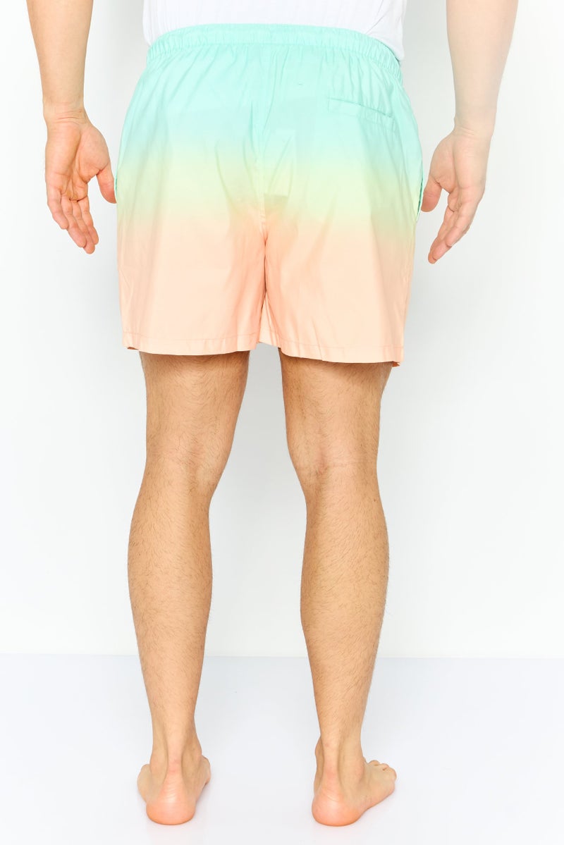 Ellesse Men Brand Logo Board Shorts, Multicolor - Image 2
