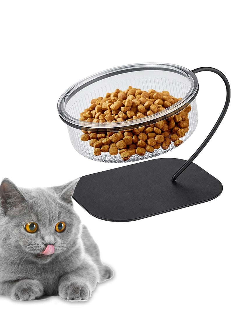 كيدل وعاء طعام للقطط، وعاء طعام مرتفع للجراء والقطط الصغيرة، وعاء طعام للكلاب، وعاء طعام للحيوانات الأليفة مع حامل - Image 1