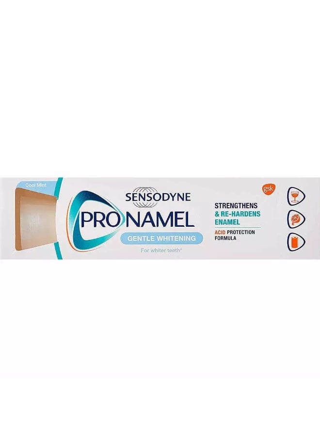 Sensodyne Pronamel Gentle Whitening Toothpaste Acid Protection Formula 75ml