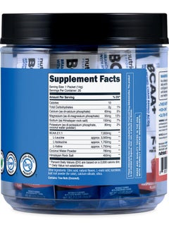Health & Household Nutricost Bcaa+ Hydration Raspberry Lemonade (20 Stickpacks) - Branched Chain Amino Acids With Hydration Complex - Gluten-Free, Non-Gmo  - Image 4