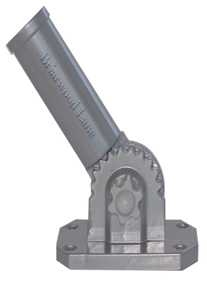 Briarwood Lane Silver Adjustable Aluminum Flag Pole Bracket - Image 1