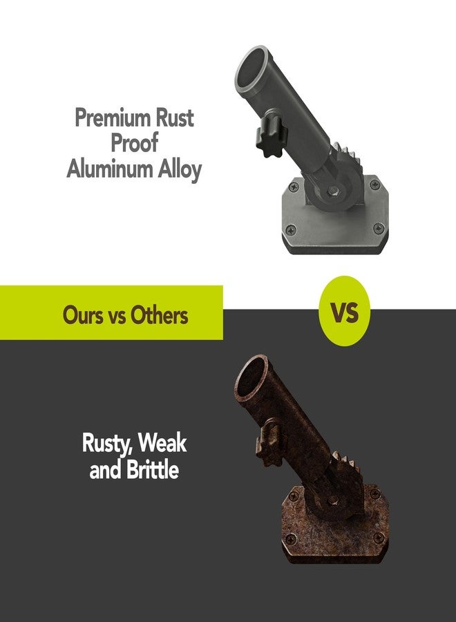 Briarwood Lane Silver Adjustable Aluminum Flag Pole Bracket - Image 5