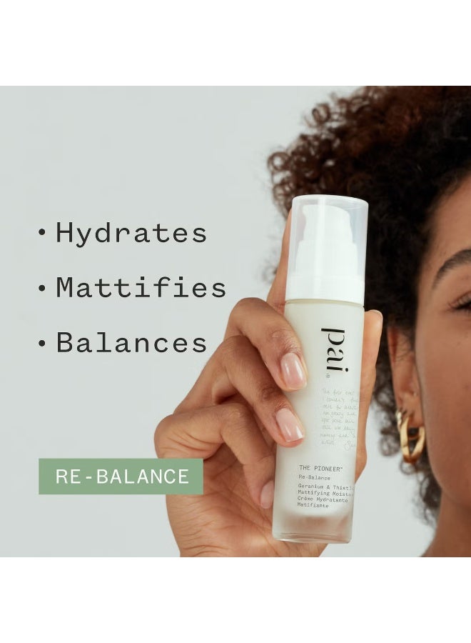pai Pai Skincare The Pioneer Geranium and Thistle Mattifying Moisturiser 50ml  - Image 4