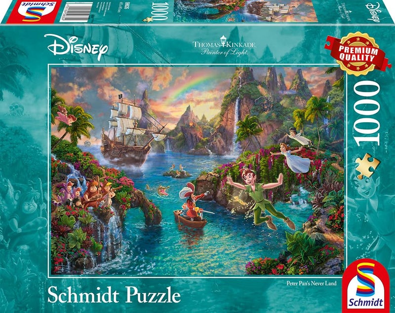 Schmidt 59635 Thomas Kinkade DisneyPeter Pan Jigsaw Puzzle 1000Piece - Image 3