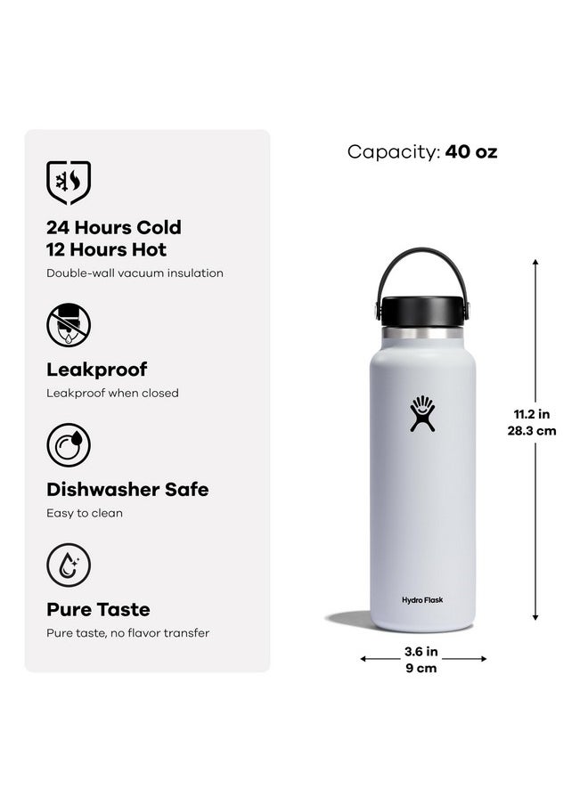 Hydro Flask Hydro Flask Wide Flex Cap Lupine 40 Oz  - Image 3