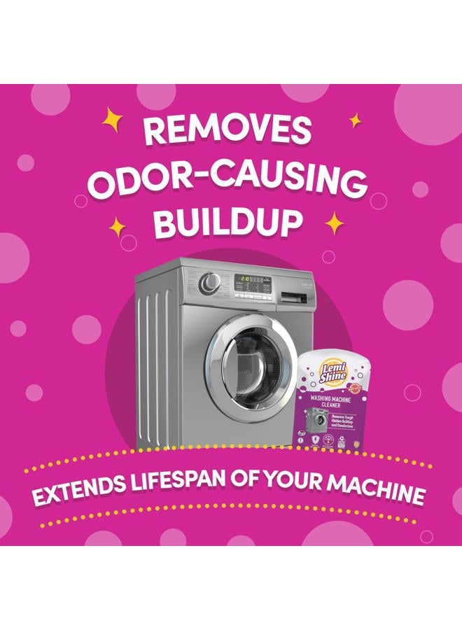 Lemi Shine Washing Machine Cleaner, Restore Performance, Biodegradable Ingredients (1 Count) - Image 3