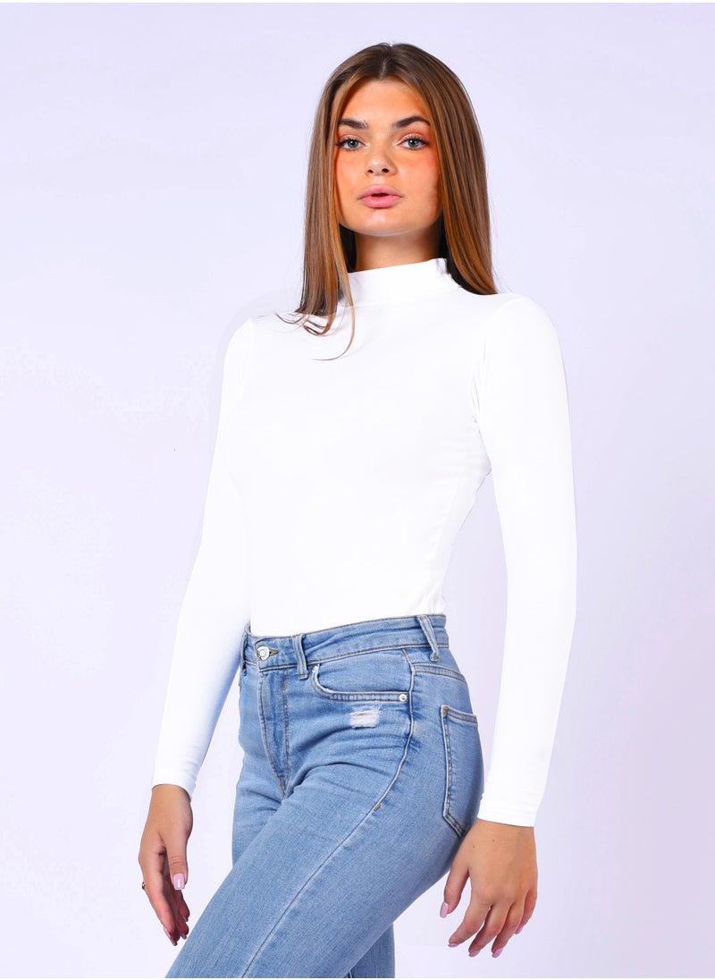 highneck long sleeve white Egyptian cotton100% - pzsku/Z3C7B3BFF5EB81D947384Z/45/_/1724058237/94ce5a50-a06f-4281-bb7c-f0d08a74fb72