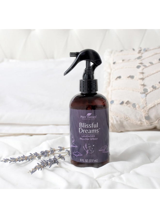 Plant Therapy Plant Therapy Blissful Dreams Lavender Pillow and Linen Mist and Room Spray, for Relaxation & Sleep, Powered by Essential Oils Like Lavender & Roman Chamomile, Aromatherapy Sleep Spray, 8 oz  - Image 4