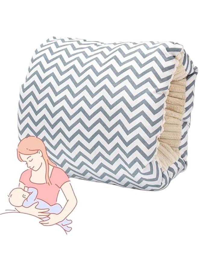 ميكسد Cozy Cradle Pillow, 1pcs Baby Nursing Pillow, Cozy Cradle Arm Pillow, Breastfeeding Pillow, Soft and Comfortable Feeding Pillows for Newborn for Breastfeeding Bottle Feeding (Style1)  - Image 1